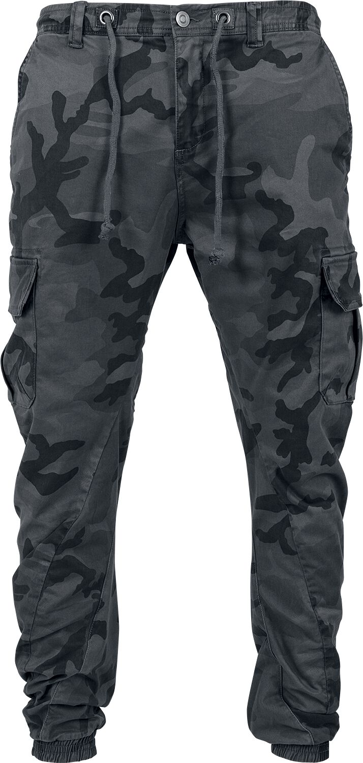 Image of Pantaloni tuta di Urban Classics - Cargo Jogging Pants - S a XXL - Uomo - mimetico scuro