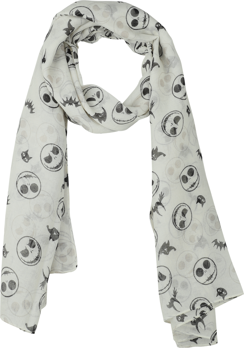 The Nightmare Before Christmas Disney Scarf - Jack & Bats - multicolour