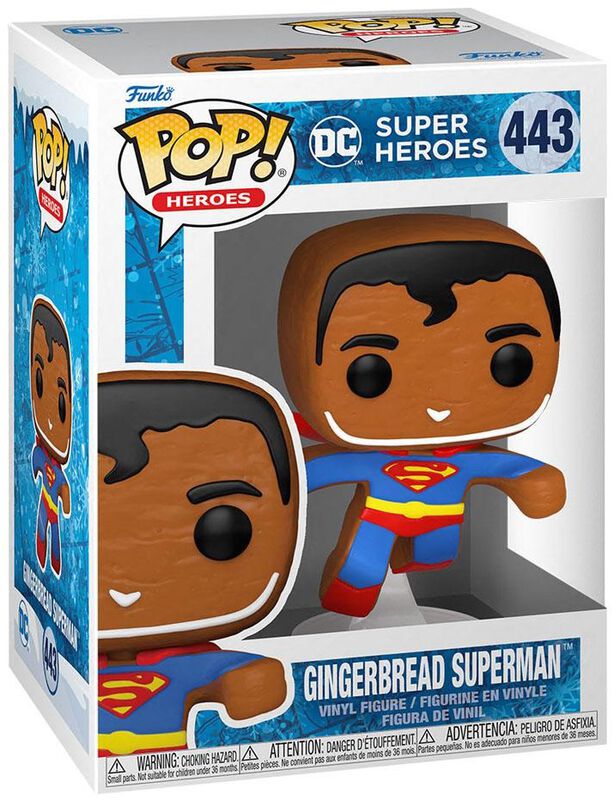 DC Holiday - Gingerbread Superman Vinyl Figur 443