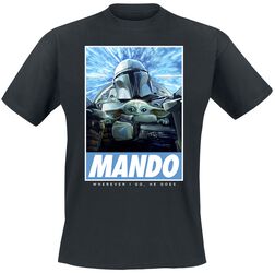 The Mandalorian - Season 3 - Wherever I Go, Star Wars, T-Shirt
