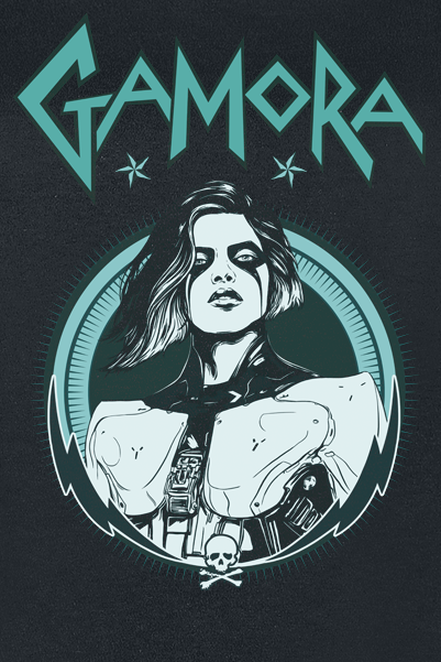 Guardians Of The Galaxy The Game - Gamora T-Shirt schwarz - 60.03% Rabatt