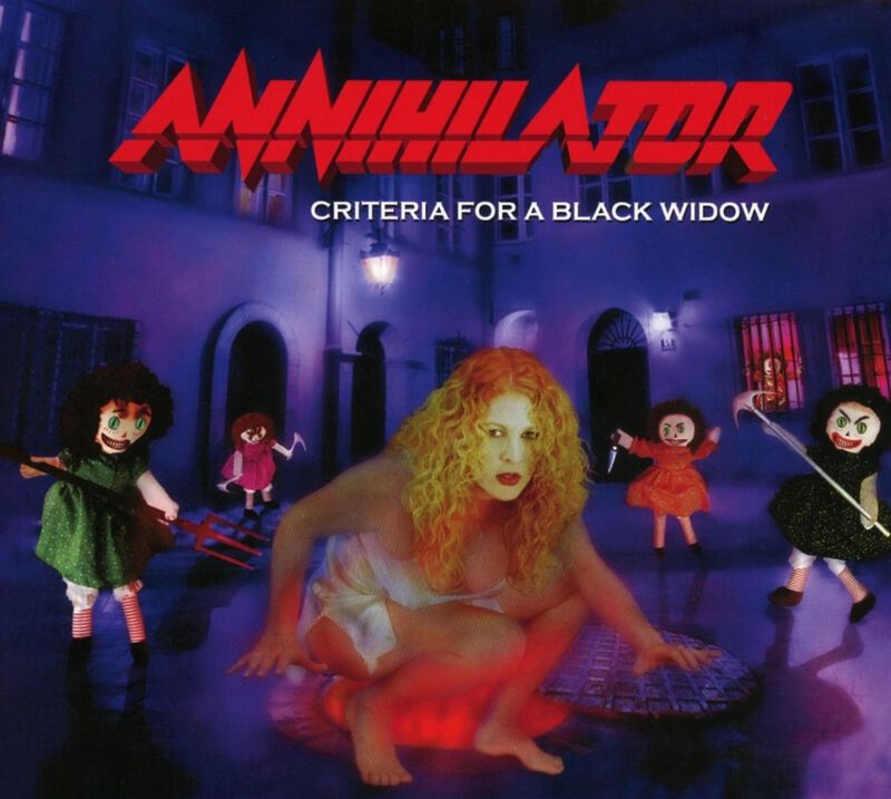 Criteria for a black widow von Annihilator - CD (Digipak, Re-Release)
