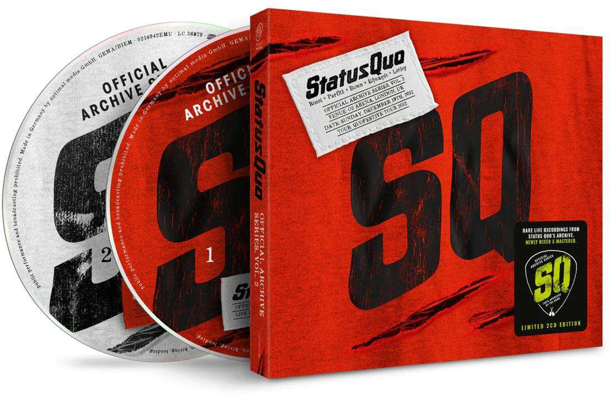 Status Quo - Official Archive Series Vol.2 -  Live In London 2012 - CD - multicolor