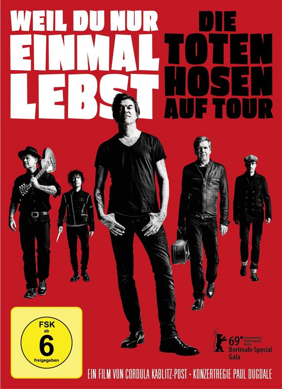 Die Toten Hosen Weil du nur einmal lebst - Die Toten Hosen auf Tour DVD multicolor