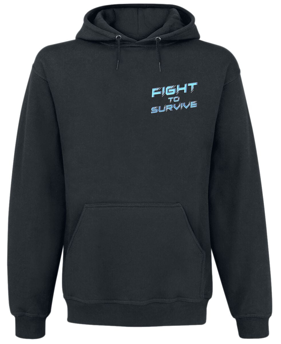 Felpa con cappuccio  di Epica - Fight To Survive - S a XXL - Uomo - nero