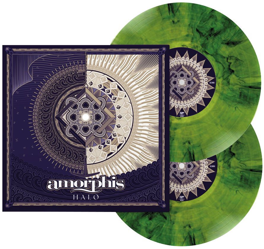 Levně Amorphis Halo 2-LP mramorovaná