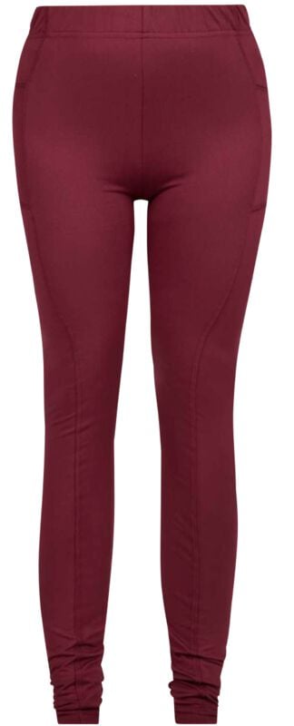 RED by EMP Leggings With Pockets Leggings burgundy