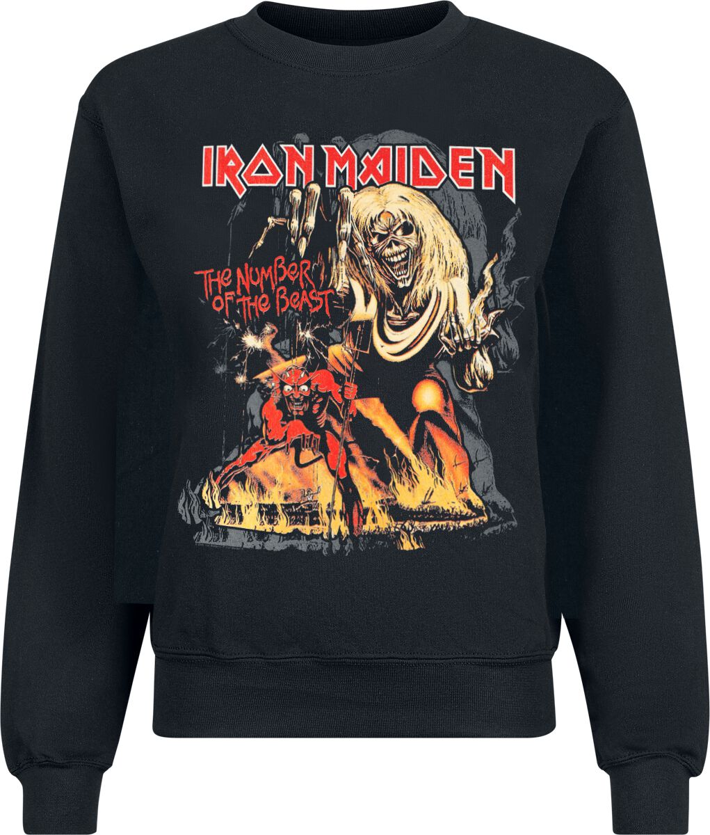 4068143459051 - The number of the beast Sweatshirt schwarz in XL
