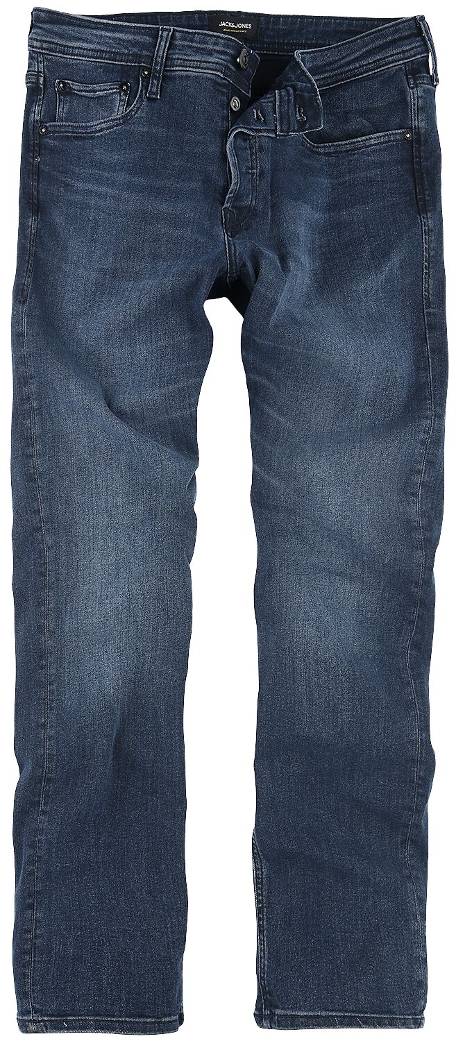 Jack & Jones Jeans - JJIGLENN - W29L32 bis W36L34 - für Männer - Größe W31L34 - dunkelblau