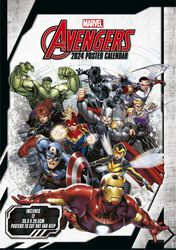 Posterkalender 2024, Avengers, Wandkalender