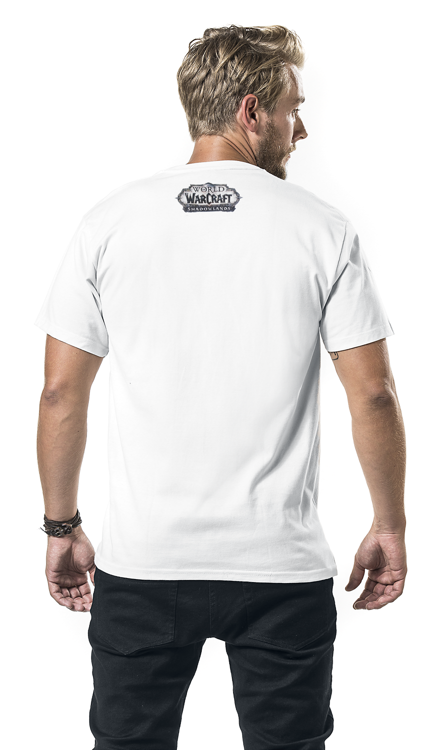 World Of Warcraft Regions Postcards T-Shirt weiß