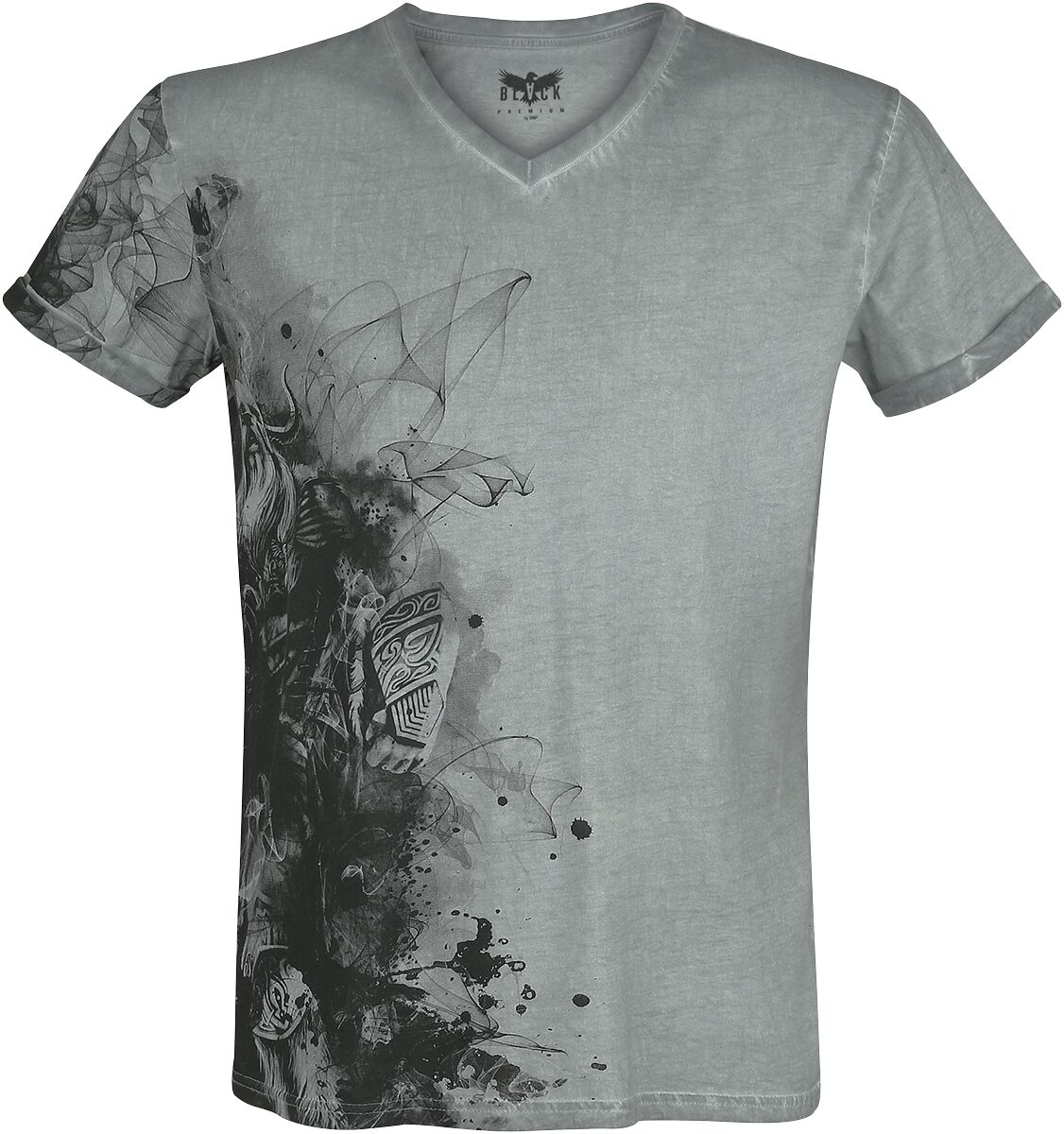 Black Premium by EMP T-Shirt - Heavy Soul - S bis XXL - für Männer - Größe L - grau