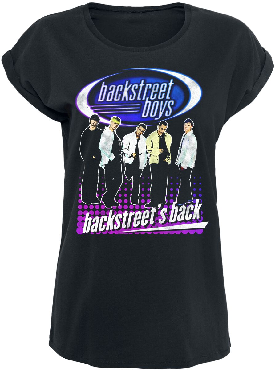 Backstreet Boys Backstreets Back T-Shirt schwarz