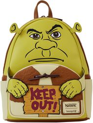 Loungefly - Keep Out, Shrek, Mini-Rucksack