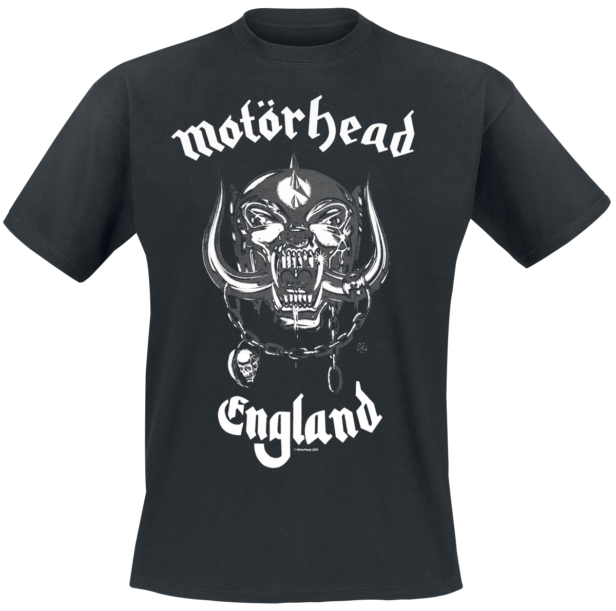 Motörhead - England - T-Shirt - schwarz