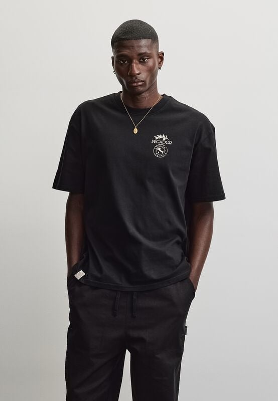 Maglietta Oversize Di Pegador - Pedroche Oversized Tee - S A Xxl - Uomo - Nero