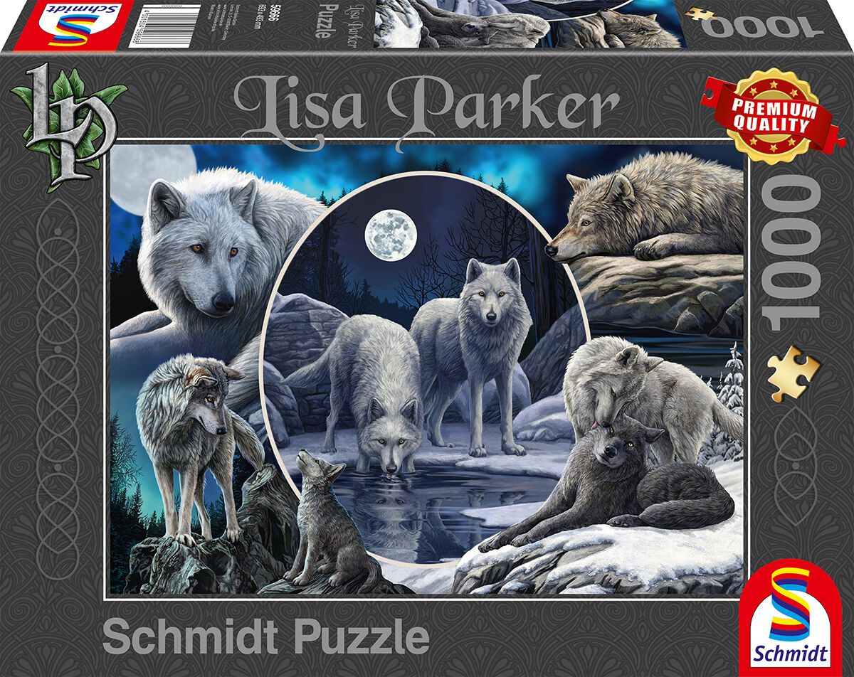 Image of Puzzle di Lisa Parker - Magnificent wolves puzzle - Unisex - multicolore