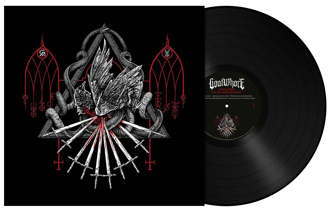 Goatwhore Angels hung from the arches of heaven LP multicolor