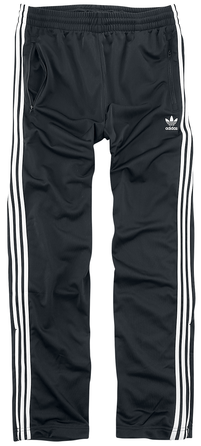 Adidas - Firebird TP - Tracksuit Trousers - black-white at Fashion Geek