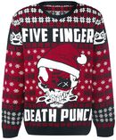 Knucklehead Santa, Five Finger Death Punch, Weihnachtspullover