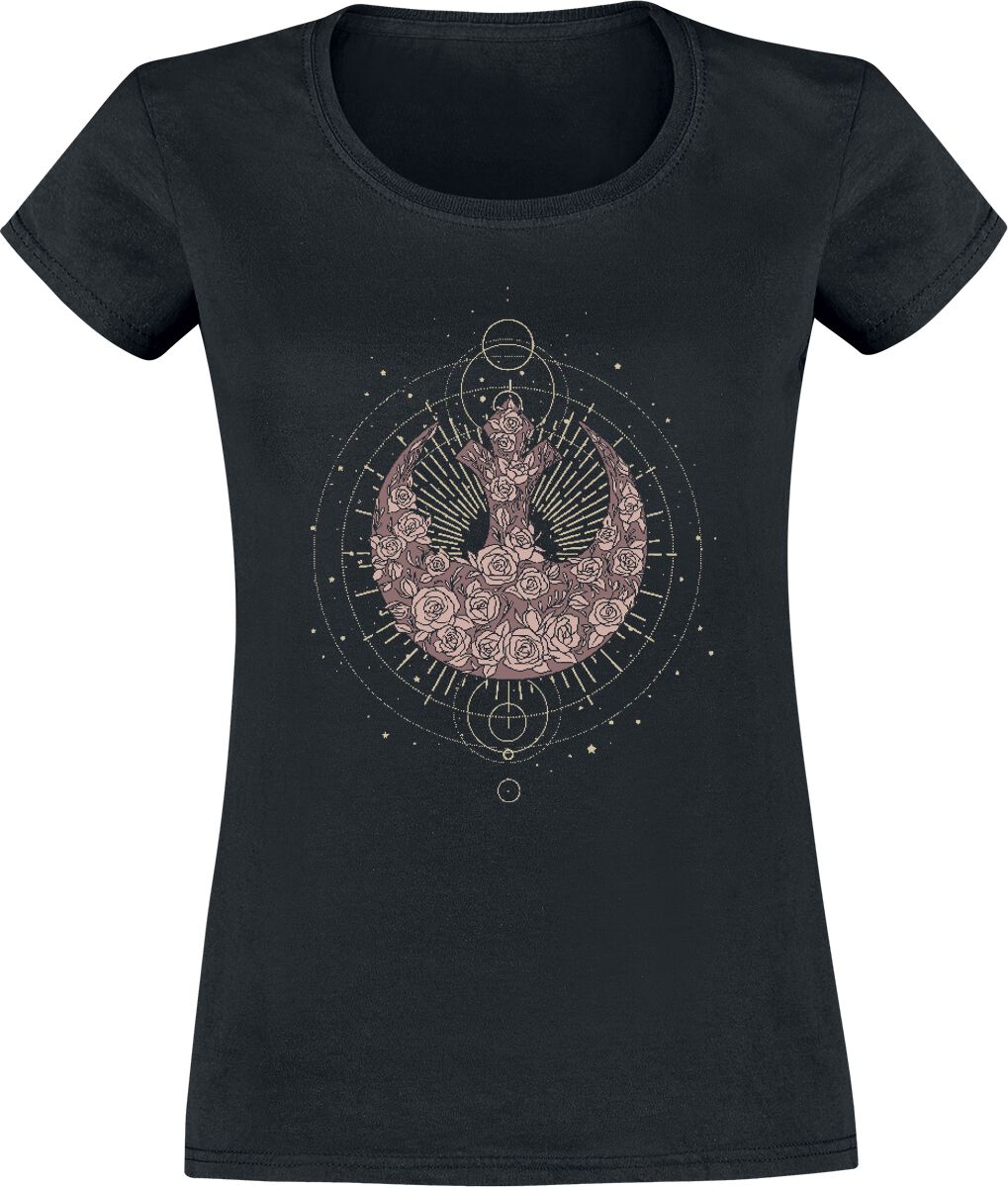 Star Wars Celestial Rose Rebel T-Shirt schwarz Star Wars Celestial Rose Rebel T-Shirt schwarz