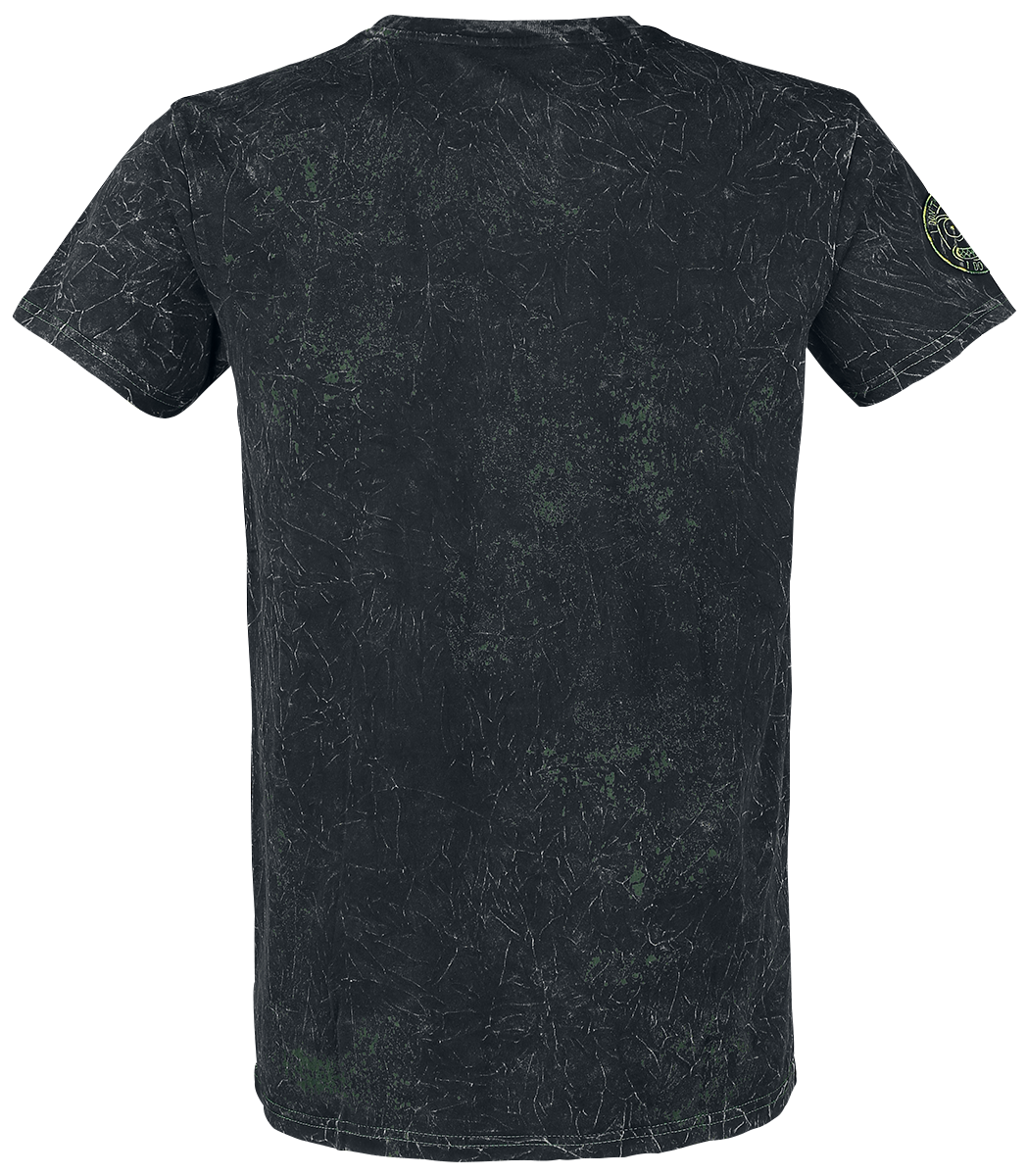 Rick And Morty Pickle Rick T-Shirt schwarz