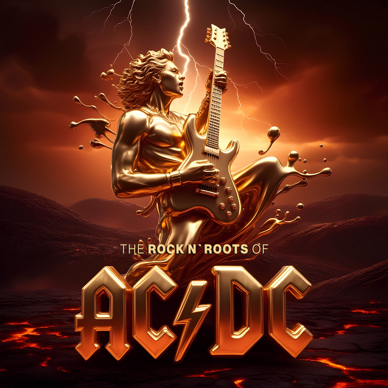 LP  av AC/DC - The Rock n´Roots of -  -
