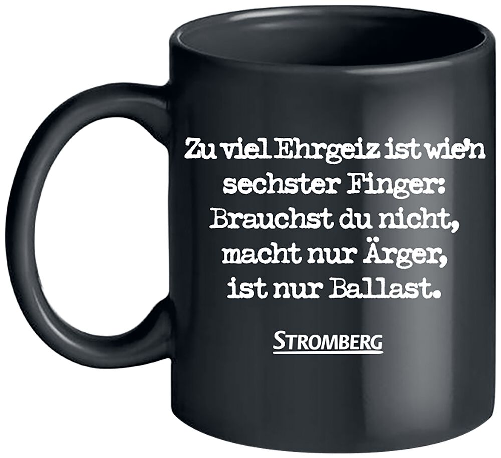 Stromberg Ehrgeiz Tasse schwarz Stromberg Ehrgeiz Tasse schwarz