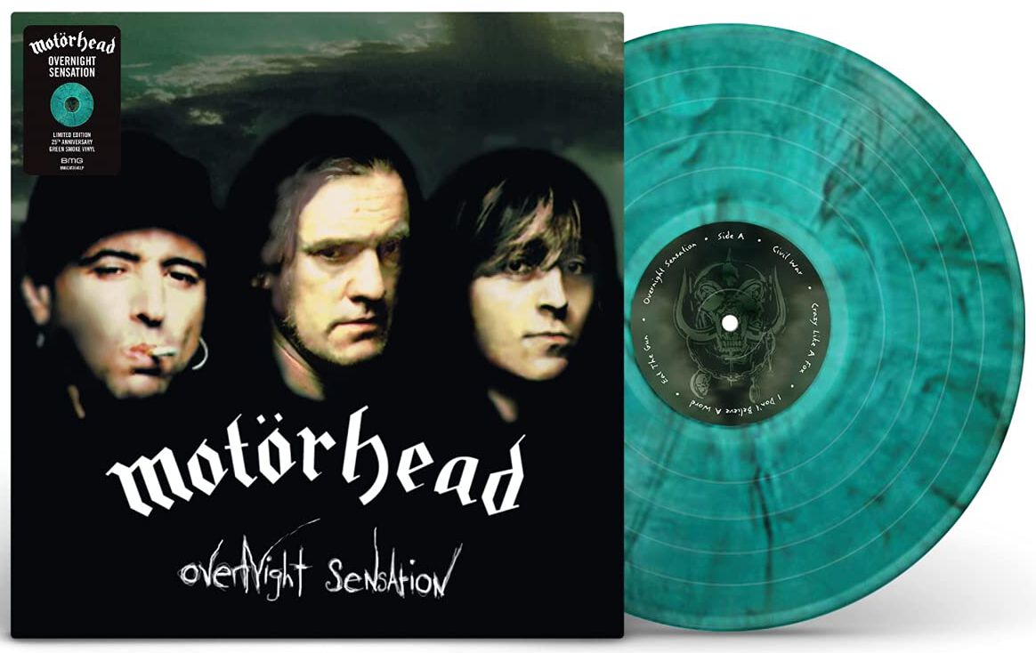 Overnight sensation LP farbig von Motörhead