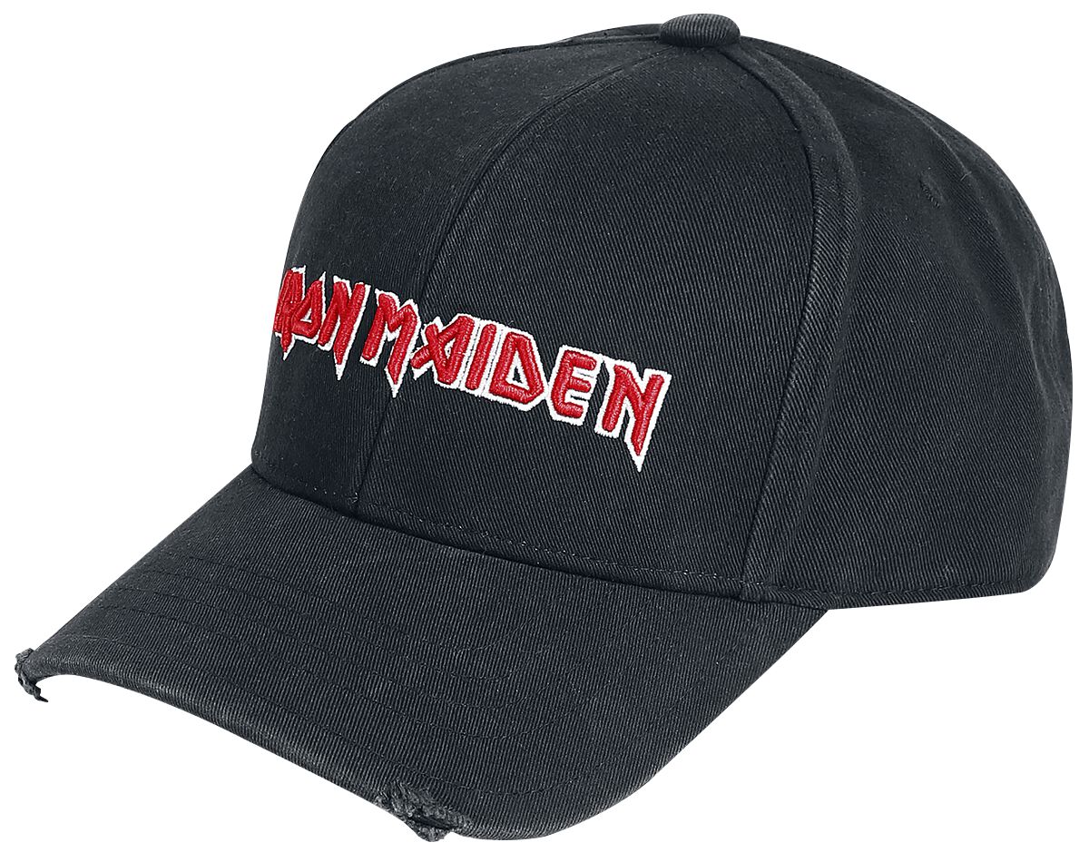 Iron Maiden - Logo - Baseball Cap - Cap - schwarz - EMP Exklusiv!