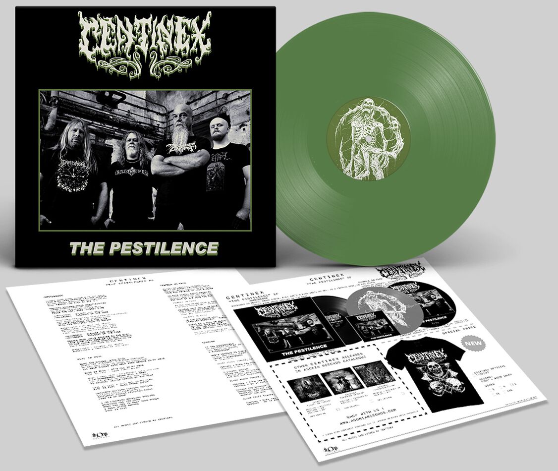 Image of Centinex The pestilence EP oliv