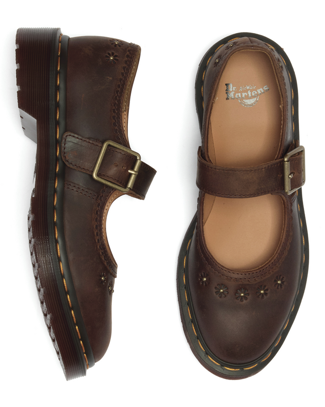 0190665785555 - Mary Jane Flower Ballerina braun in EU39 0190665785555 - Mary Jane Flower Ballerina braun in EU39