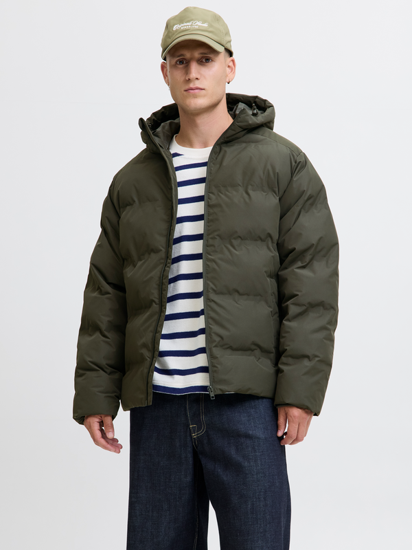 5715724882799 - Jack & Jones JJESOHO PUFFER HOOD SN Winterjacke grün in XXL 5715724882799 - Jack & Jones JJESOHO PUFFER HOOD SN Winterjacke grün in XXL