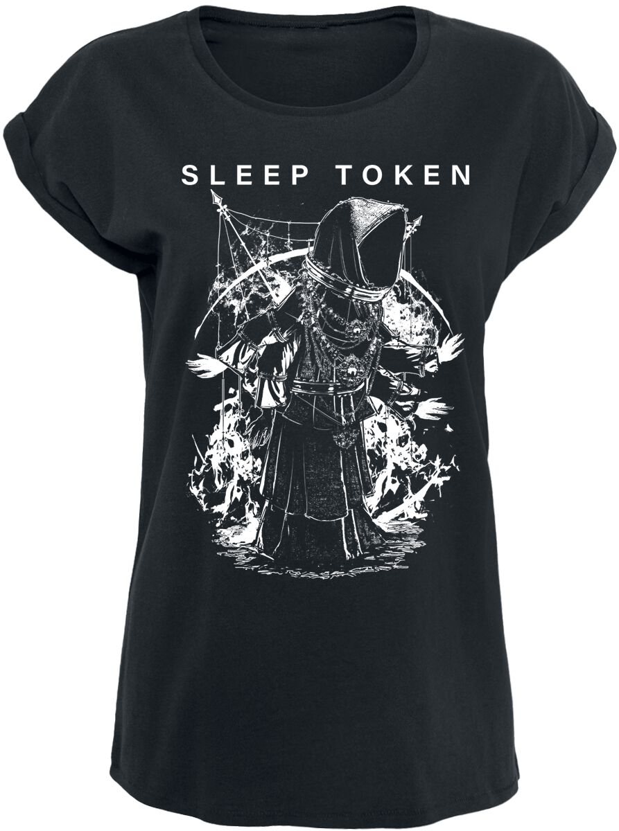 Levně Sleep Token Aqua Regia Dámské tričko černá