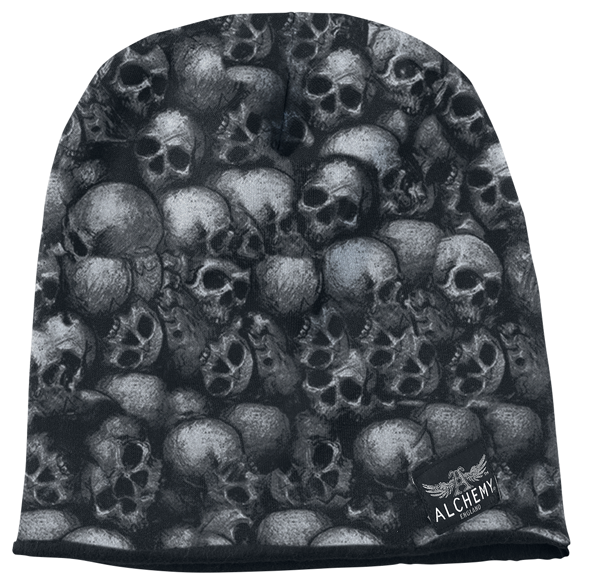 Alchemy England Mütze - Skulls - schwarz