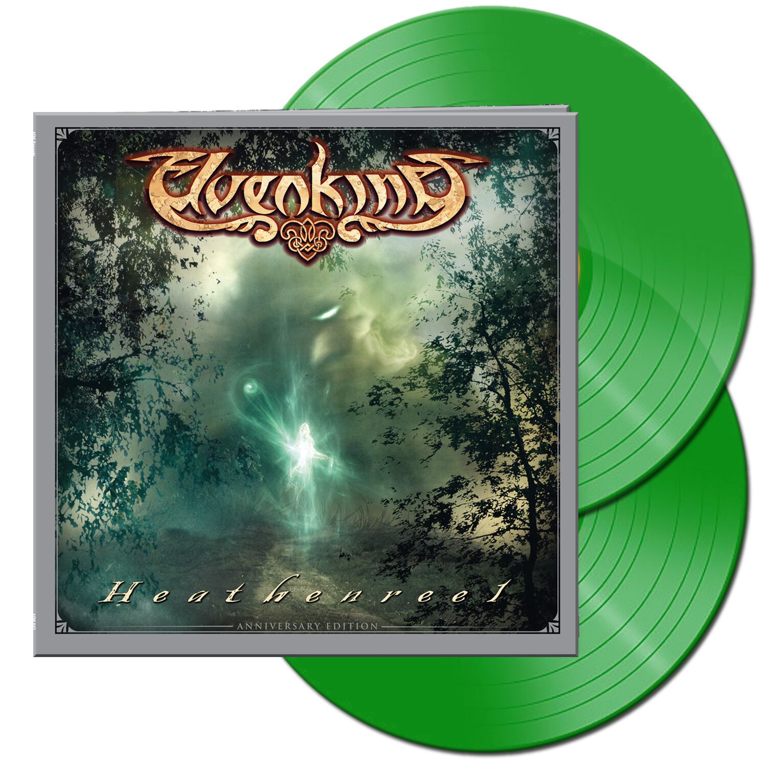 Elvenking Heathenreel - Anniversary Edition LP green
