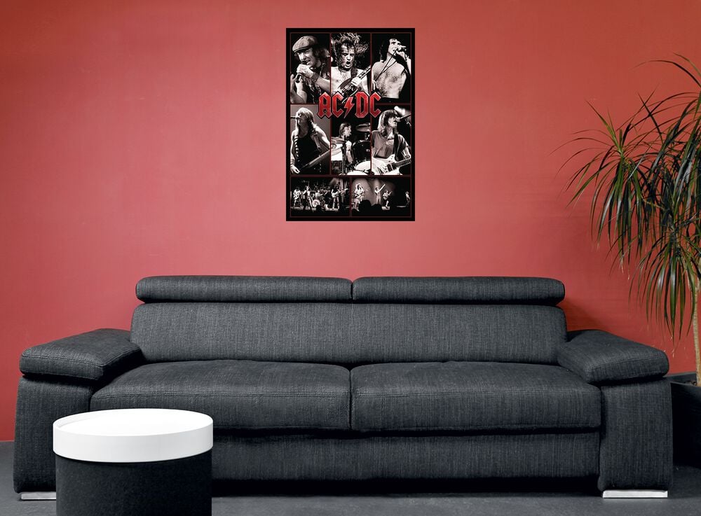 Live - (Collage) | AC/DC Poster | EMP