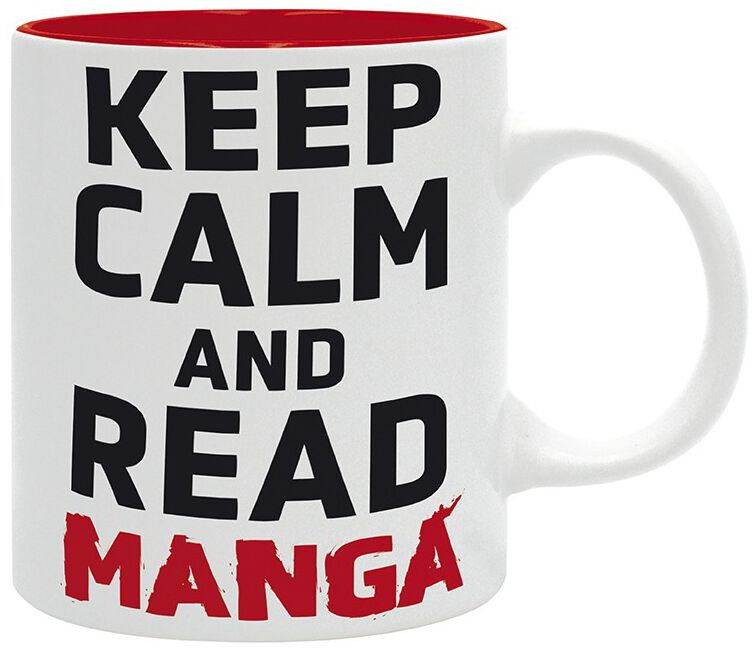 Sprüche Keep Calm And Read Manga Tasse multicolor – 23.09% Rabatt Sprüche Keep Calm And Read Manga Tasse multicolor – 23.09% Rabatt