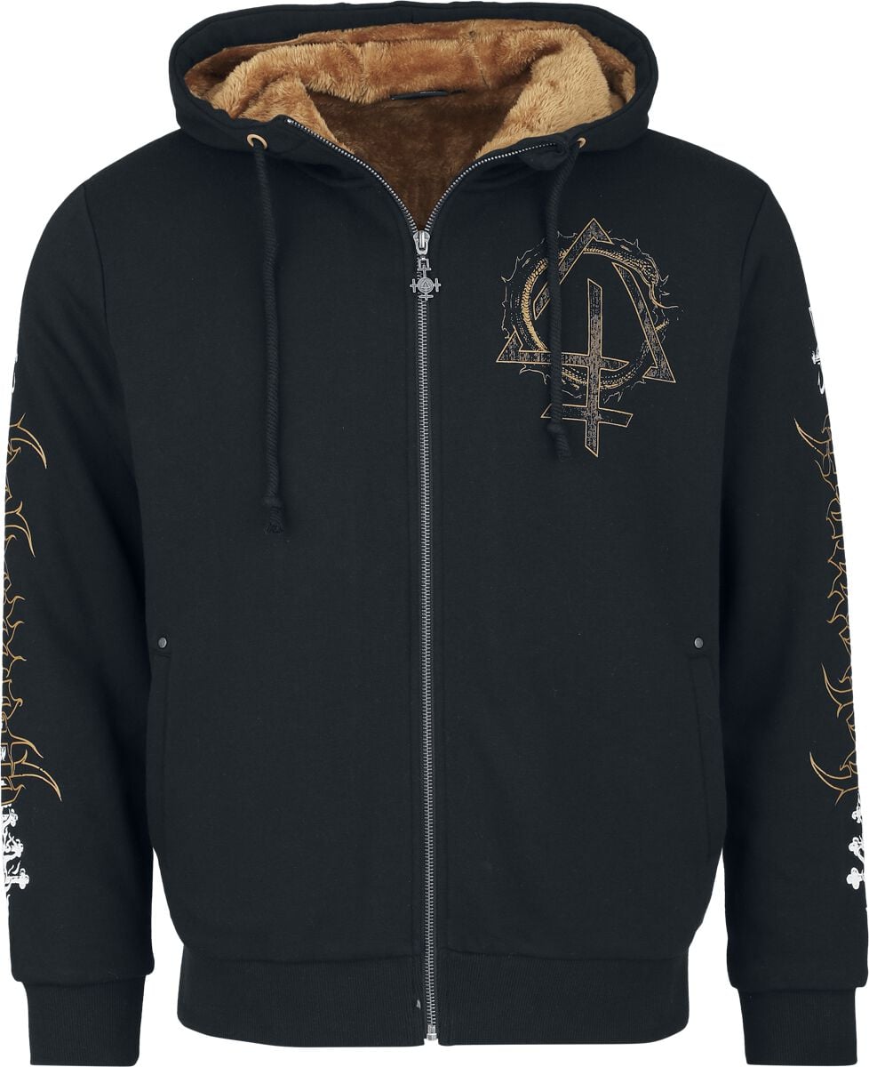 Behemoth Kapuzenjacke - EMP Signature Collection - S bis 3XL - für Männer - Größe M - schwarz  - EMP exklusives Merchandise!