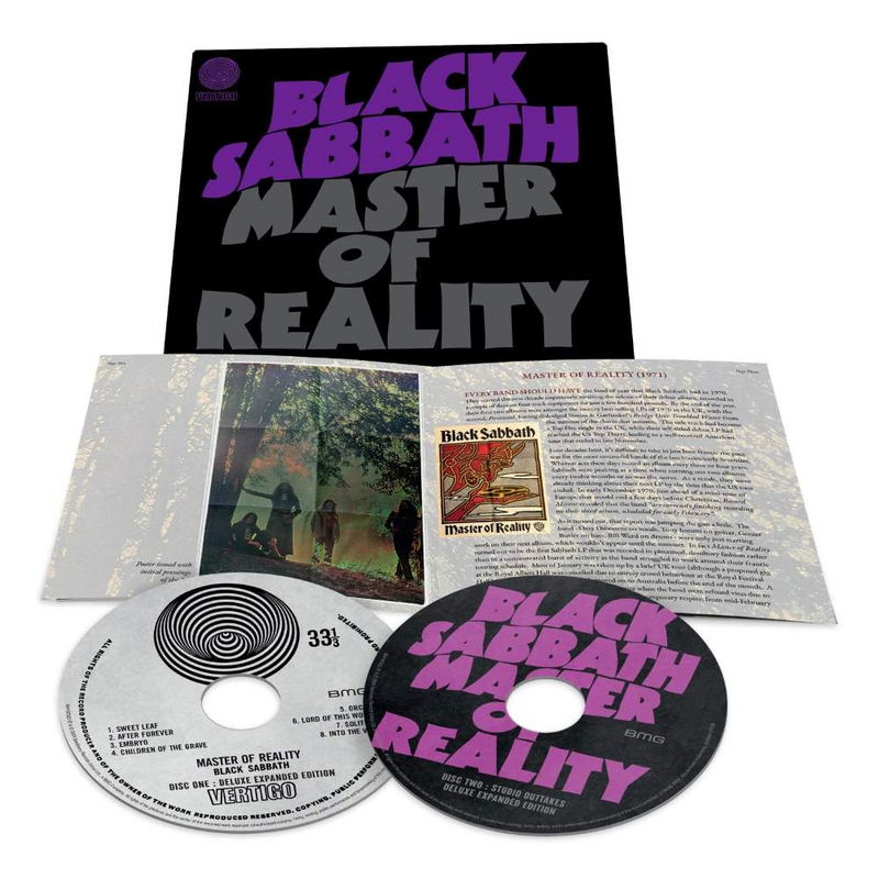 Black Sabbath  CD - Master of reality -