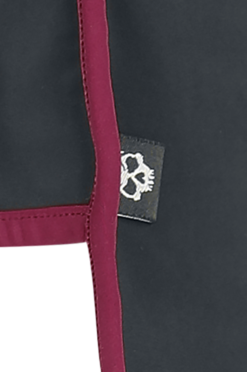 Thumbnail - RED by EMP Basic Badeshort schwarz rot in S