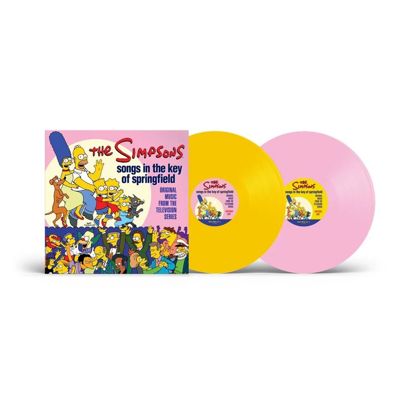 The Simpsons: Songs in the Key of Springfield (Original Music from the TV Series) von The Simpsons - 2-LP (Coloured, Limited Edition, Standard)