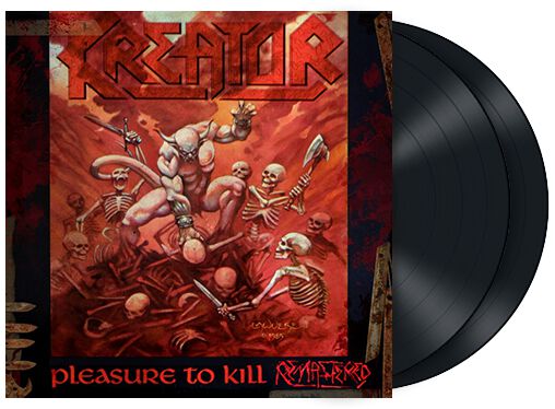 Image of Kreator Pleasure To Kill 2-LP Standard