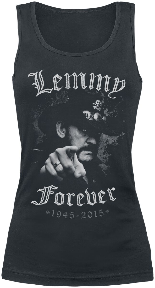 Lemmy Forever Top schwarz von Motörhead