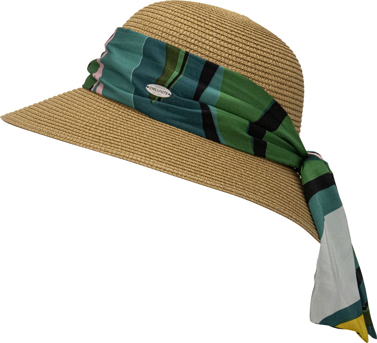 Chillouts - Rockabilly Hut - Treviso Hat - für Damen - braun/grün