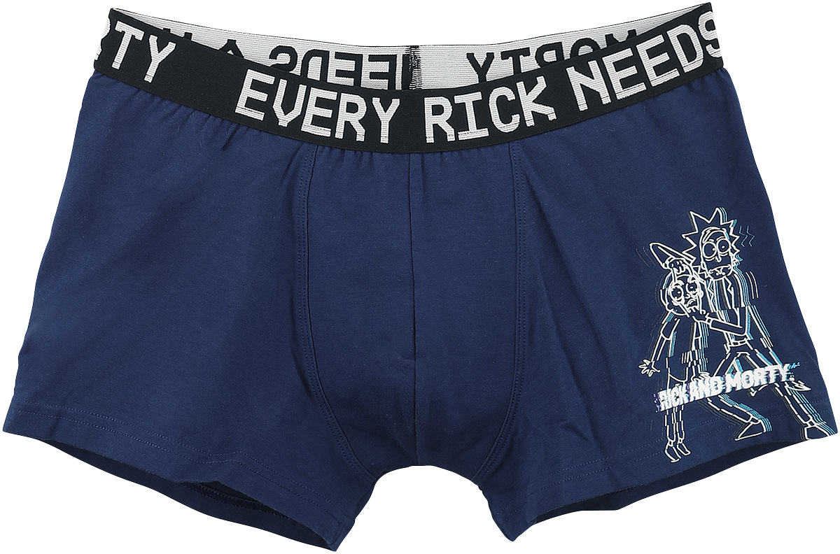 Rick And Morty Boxershort-Set - Rick - XL bis 4XL - für Männer - Größe 3XL - multicolor  - EMP exklusives Merchandise!