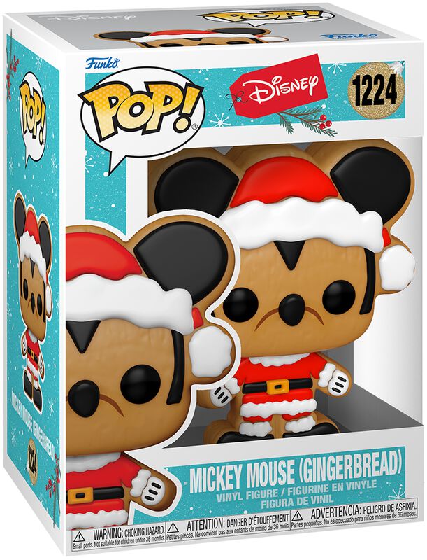 Disney Holiday - Mickey Mouse (Gingerbread) Vinyl Figur 1224