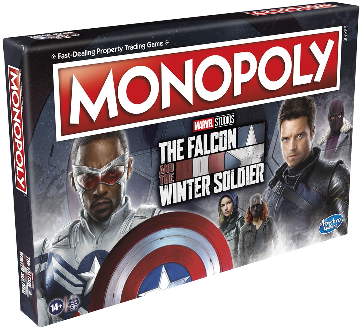 Image of The Falcon And The Winter Soldier Monopoly Brettspiel Standard