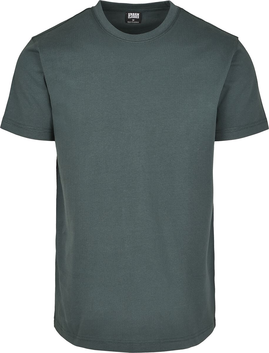 Image of T-Shirt di Urban Classics - Basic Tee - L a XXL - Uomo - verde bottiglia