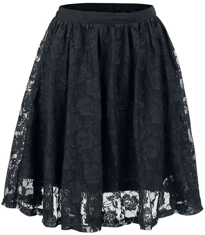 Lace Covered Skirt